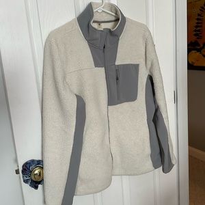 Warm sherpa type jacket